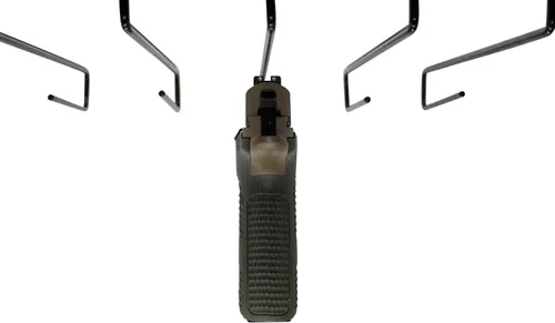 Vista 7 de AmeriGun Club Easy Use Gun Hanger Pack of 12 Original Handgun Hangers
