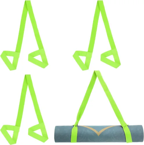 Vista 15 de PATIKIL Correa de esterilla de yoga, correas ajustables para esterilla de yoga, correas de transporte de algodón antideslizante soporte