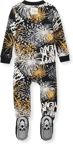 Vista 203 de Burt's Bees Baby - Pijama de una pieza para bebé, mameluco para dormir y jugar, algodón 100% orgánico, cremallera frontal