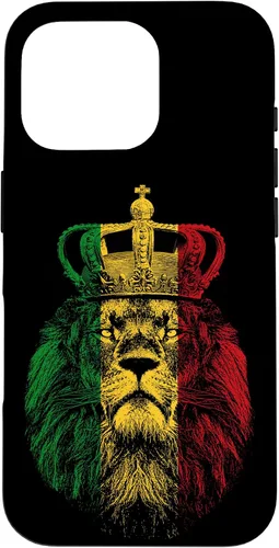 Vista 20 de Rasta Lion of Judah Rastafarian Reggae Ethiopian Lion Gift Case for iPhone 17