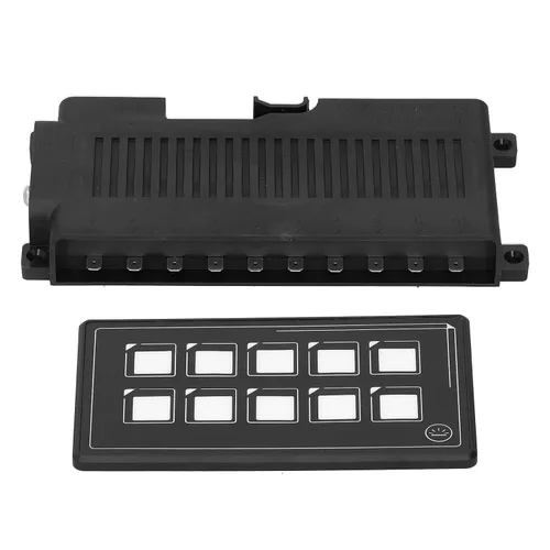 Vista 5 de Panel de interruptor de control, panel de interruptor de control de membrana universal 10P, control de aplicación Bluetooth con módulo