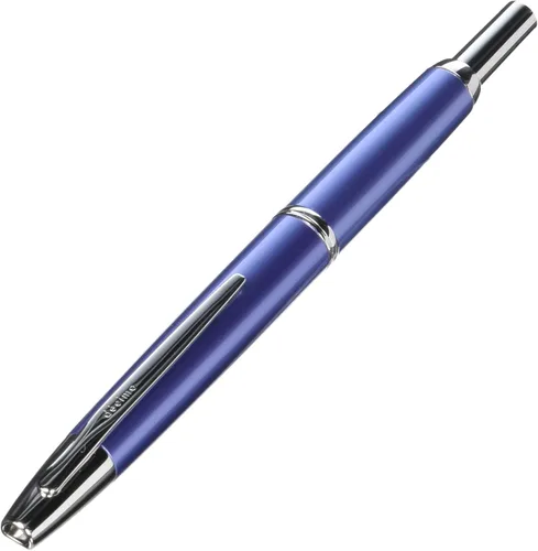 Vista 15 de Pilot Pluma estilográfica Decimo sin tapa, cuerpo negro, punta M (FCT-15SR-B-M)