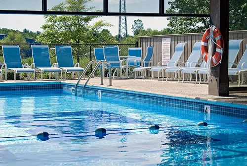 Vista 2 de Cuerda divisora de seguridad para piscina de 2.8 in y línea de flotador, con 2 ganchos de acero inoxidable premontados, 10 pies/16 pies/20 pies/26