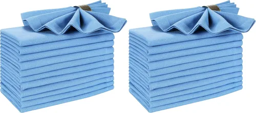 Vista 13 de Hausattire Servilletas reutilizables lavables 100% algodón 18 x 18 pulgadas Servilletas de mesa para decoración de cesta de Pascua de primavera