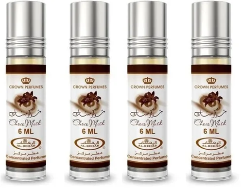 Vista 3 de Al-Rehab Choco Musk Perfume Concentrado Rollerball para Unisex, 0.2 Onzas (Paquete de 2)