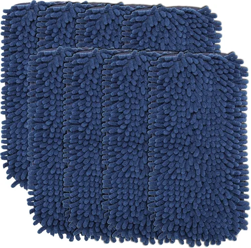 Vista 2 de Almohadillas de repuesto de chenilla coral de 12 pulgadas (paquete de 8)