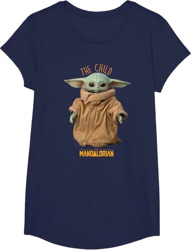 Vista 19 de Star Wars The Mandalorian Grogu The Child Photo Pose - Camiseta linda Negro