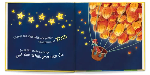 Vista 9 de I Can Change the World! - Historia infantil personalizada - I See Me! (tapa dura)