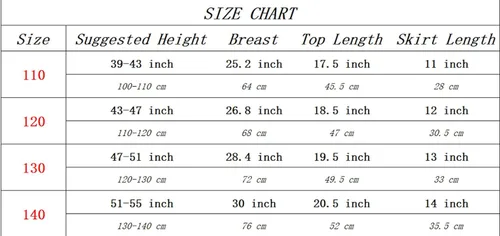 Vista 7 de Lotusuncostume Mirabel Costume Cartoon T-shirt Outfit Print Skirt Three-piece Dress