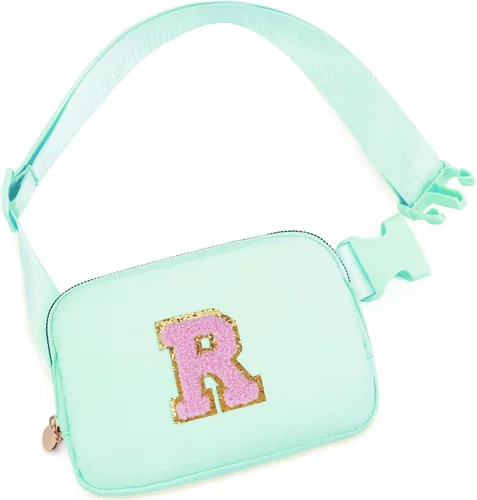 Vista 107 de Bolsa de cinturón para niñas y mujeres, bolsas cruzadas, riñonera, riñonera personalizada, Negro, Small