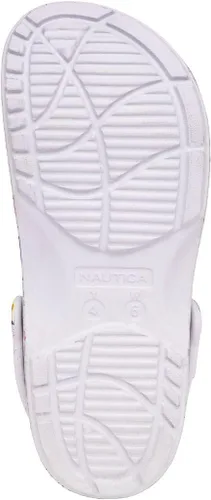 Vista 5 de Nautica Zuecos para mujer Sandalias deportivas deportivas Zapatos de agua sin cordones con correa trasera ajustable Zapatos deportivos de playa