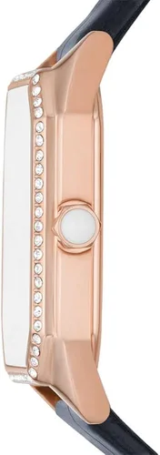 Vista 3 de Emporio Armani Womens Two-Hand Leather Watch