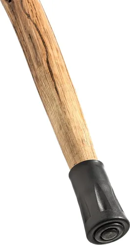 Vista 4 de Bastón SE. Bastón de madera natural con grabado de oso pardo WS626-55RB