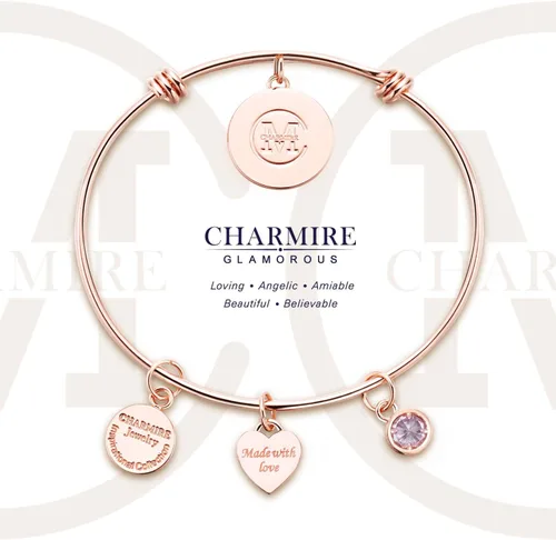 Vista 4 de Una verdadera amistad es una joya sin un fin para mujer pulsera de regalo