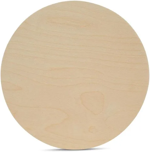 Vista 11 de Círculos de madera de 0.5 pulgadas de grosor, desde 10 hasta 24 pulgadas de diámetro
