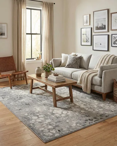 Vista 10 de Rugs.com Alfombra de la colección Monte Carlo, alfombra mediana marrón de 2 pies 2 pulgadas x 3 pies perfecta para salas de estar, comedores grandes
