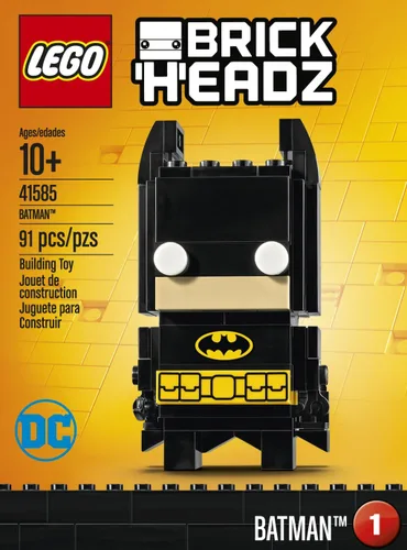 Vista 2 de Kit de construcción Batman LEGO BrickHeadz 41585