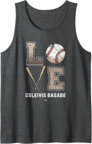 Vista 3 de Baseball Love Osleivis Basabe Prospect Baseball Fan Gear Tank Top