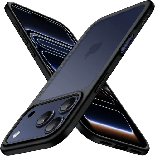 Vista 20 de JETech Funda mate para iPhone 17 de 6.3 pulgadas, protección contra caídas de grado militar, carcasa trasera translúcida esmerilada minimalista
