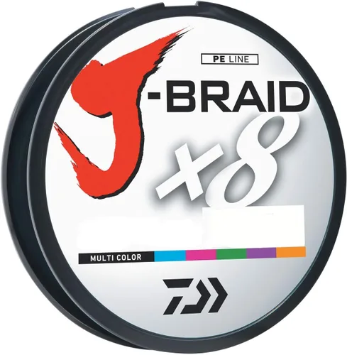 Vista 10 de Daiwa J-Braid Línea trenzada redonda tejida de 8 filamentos, 150 m