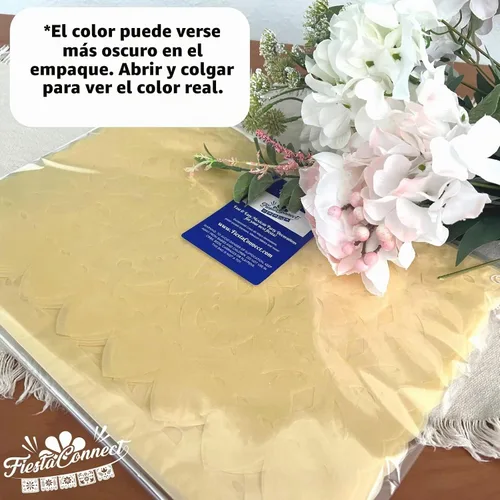 Vista 2 de Banners de papel picado blanquecino, decoraciones de fiesta para bodas, despedidas de soltera, compromiso, cumpleaños, baby shower, pancarta