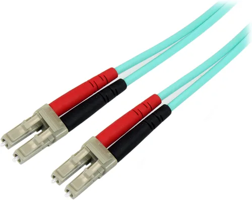 Vista 10 de StarTech Fibra Multimodo OM3 de 23 pies a LC a LC, Dúplex 100G (A50FBLCLC7) 50/125 fiber, 100Gbps, Optic Cable, Full, LSZH, Jumper Cord