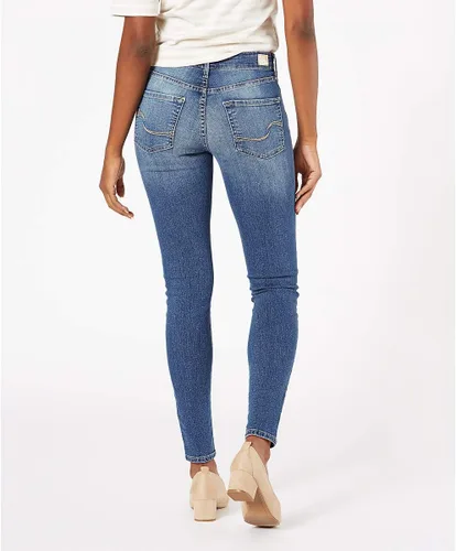 Vista 3 de Signature by Levi Strauss & Co. Gold Label Jeans ajustados totalmente moldeadores para mujer (estándar y plus)