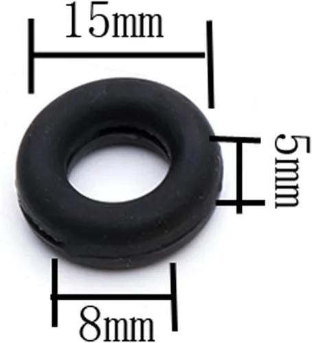 Vista 2 de lasenersm 40 piezas (20 pares) para anteojos, puntas de las patillas, retenedores de silicona antideslizantes para lentes de sol, lentes de lectura