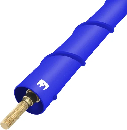 Vista 6 de ONE250 Antena de núcleo de cobre en espiral de 8 pulgadas, compatible con motocicletas Harley Davidson, Street Glide, Road Glide, Road King, Electra