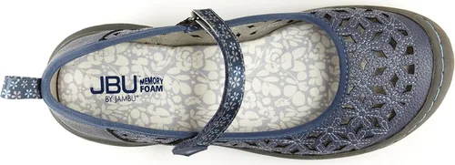 Vista 5 de JBU by Jambu Wildflower Mj Mary Jane Flat para mujer