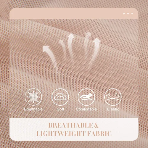 Vista 5 de YADIFEN Faja moldeadora para mujer, con control de abdomen, pantalones cortos moldeadores para debajo del vestido, adelgazantes de muslos, cintura