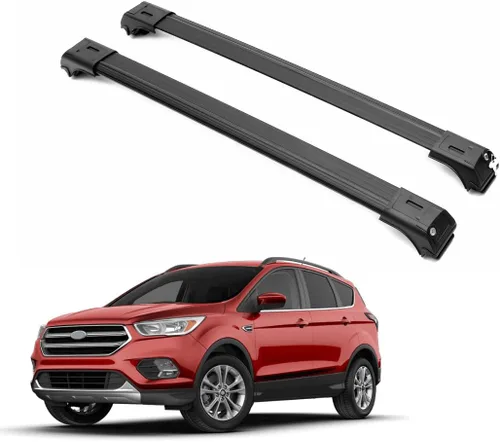 Vista 19 de ERKUL Barras Transversales de Techo para Mazda CX9 CX-9 2016-2023 Barras Transversales de Aluminio con Cierre Antirrobo para Techo Compatible
