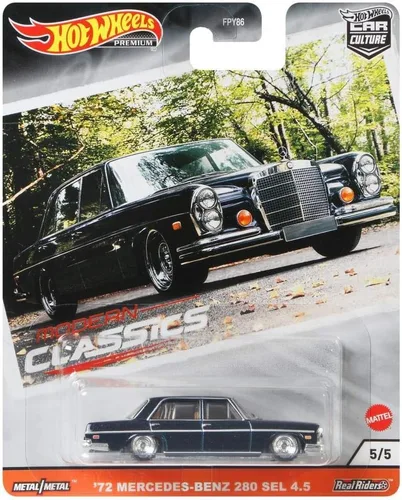 Vista 4 de Hot Wheels Vehículo Mercedes Benz 280 '72
