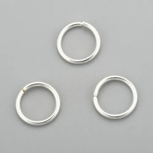 Vista 54 de HDSupplies 100 piezas - 4mm de argollas de acero inoxidable 304 de tono negro - Calibre 22 (espesor de 0.6mm)