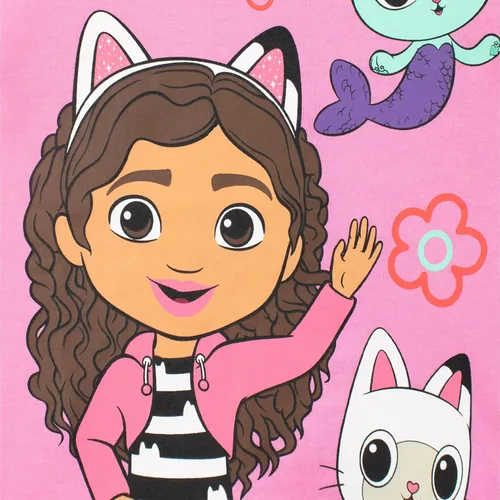 Vista 3 de DreamWorks Conjunto de camiseta y leggings para niñas Gabbys Dollhouse Conjunto de camiseta y pantalones para niños