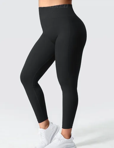 Vista 2 de YEOREO Amplify - Leggings de entrenamiento sin costuras para mujer, mallas de levantamiento de glúteos, pantalones de yoga de cintura alta