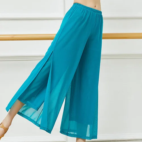 Vista 5 de Faldas para mujer, pantalones elegantes de moda, ligeros, cómodos, transpirables, informales, para baile musical