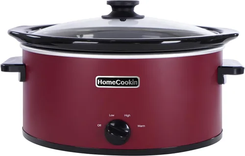 Vista 11 de HOMECOOKIN olla de cocción lenta programable de 6 cuartos de galón, electrodomésticos de cocina, pequeño electrodoméstico de cocina perfecto
