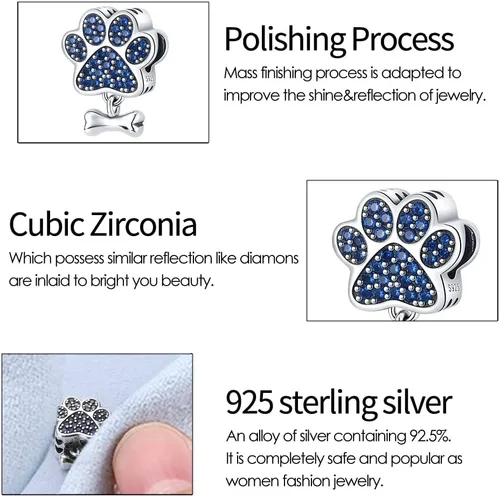 Vista 193 de KUNSIR Los abalorios se adaptan a pulseras Pandora para mujer, plata de ley 925, cuentas colgantes de joyería para niñas, dijes de feliz cumpleaños