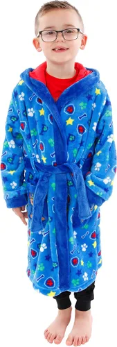 Vista 3 de Paw Patrol Bata Chase Kids Robes Bata de baño polar para niños