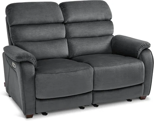 Vista 17 de MCombo ST258M3 - Sofá reclinable eléctrico de pared de 87.2 pulgadas con mesa abatible, sofá reclinable con reposacabezas ajustables, puertos