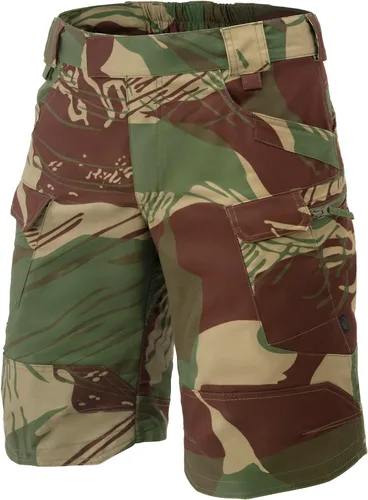 Vista 40 de helikon-tex Hombre Urban Tactical Pantalones Cortos 8.5" Taiga Verde