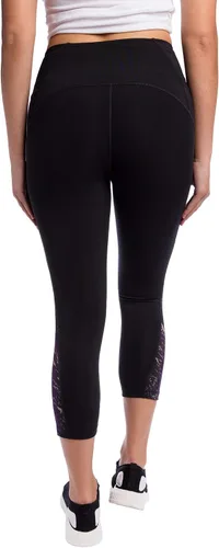 Vista 3 de Kirkland Signature Mallas activas para mujer (reflectantes, talla M), Negro