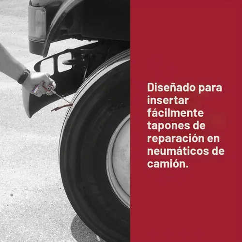 Vista 8 de Kit de reparación de neumáticos para camiones Deluxe Safety Seal, reparaciones de 30-8" (20CM)