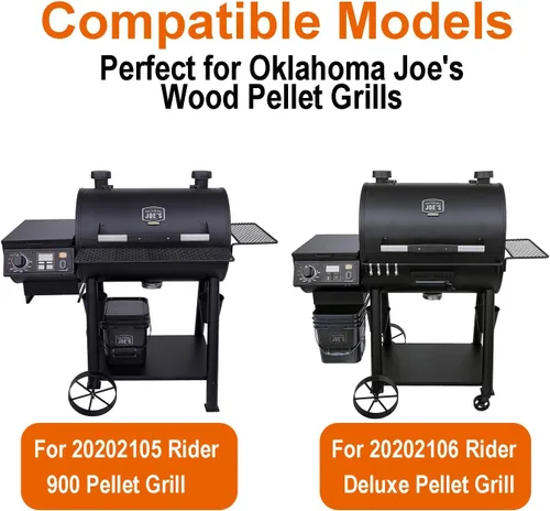 Vista 4 de Kit de tablero de control digital para parrillas de pellets de madera de Oklahoma Joe's, kit de termostato digital de repuesto para parrilla
