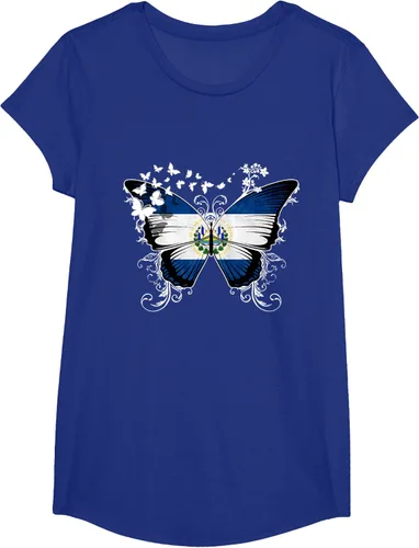 Vista 27 de Camiseta con diseño de bandera de El Salvador