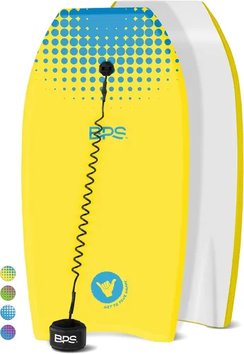 Vista 9 de BPS Tabla de Bodyboard "Shaka" de Nueva Zelanda para Todas las Condiciones de Olas - Ligera con Núcleo de EPS, Parte Inferior Lisa de HDPE, Tablas