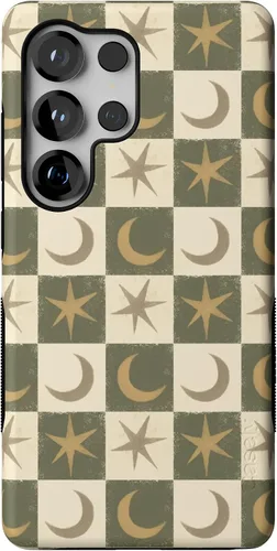 Vista 458 de Casely Funda para Galaxy S9 Postura de cadáver Yoga de esqueleto Diseño protector delgado esencial de doble capa