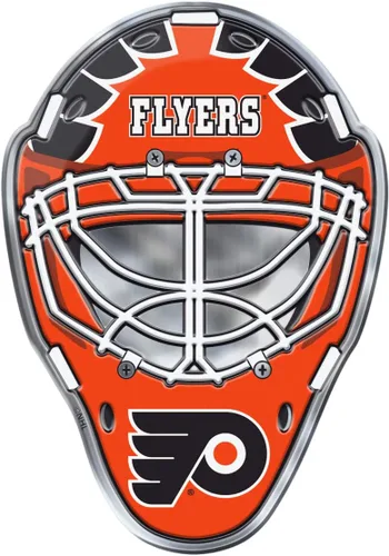 Vista 4 de FANMATS Emblema de máscara NHL Auto NHL Colores Team