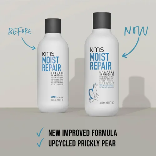 Vista 8 de KMS MoistRepair Shampoo Deep Moisture & Repair, Sulfate-Free